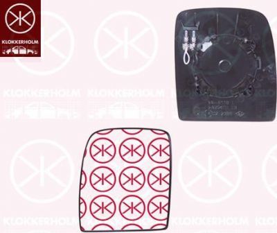 KLOKKERHOLM 05571064 зеркальное стекло, наружное зеркало на PEUGEOT EXPERT Tepee (VF3V_)