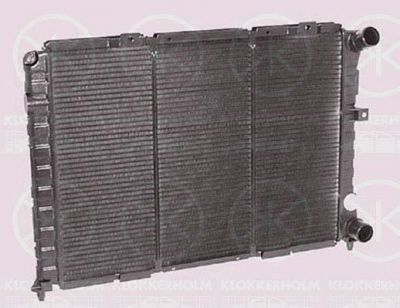 KLOKKERHOLM 1670302218 радиатор, охлаждение двигателя на NISSAN PRIMERA Hatchback (P12)