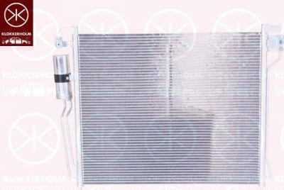 KLOKKERHOLM 1677305299 конденсатор, кондиционер на NISSAN NAVARA (D40)