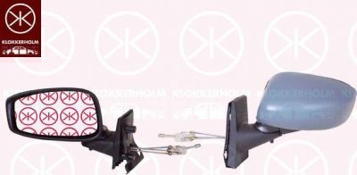 KLOKKERHOLM 20321022 наружное зеркало на FIAT IDEA (350_)