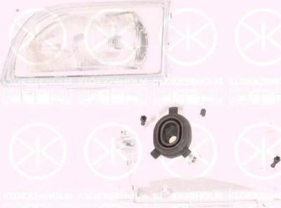 KLOKKERHOLM 25150151 основная фара на FORD TRANSIT c бортовой платформой/ходовая часть (E_ _)