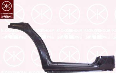 KLOKKERHOLM 2515053 накладка порога на FORD TRANSIT c бортовой платформой/ходовая часть (E_ _)