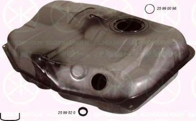 KLOKKERHOLM 2528007 топливный бак на FORD ORION II (AFF)