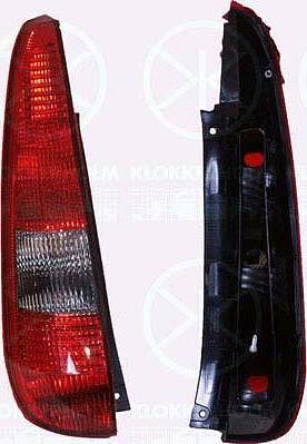 KLOKKERHOLM 25640712 задний фонарь на FORD FIESTA V (JH_, JD_)