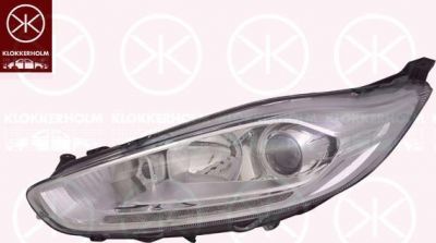KLOKKERHOLM 25650145 основная фара на FORD FIESTA VI