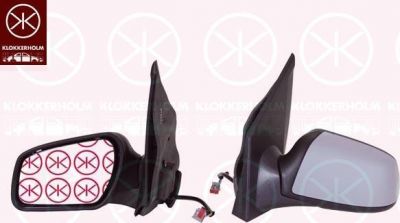 KLOKKERHOLM 25761045 наружное зеркало на FORD FUSION (JU_)