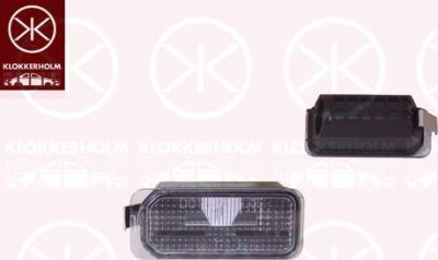 KLOKKERHOLM 25830850 фонарь освещения номерного знака на FORD KUGA I