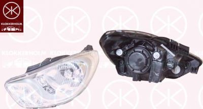 KLOKKERHOLM 31200144 основная фара на HYUNDAI i10 (PA)