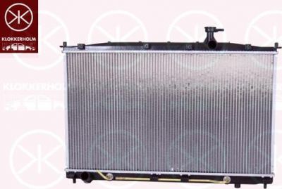 KLOKKERHOLM 3181302174 радиатор, охлаждение двигателя на HYUNDAI SANTA FE II (CM)