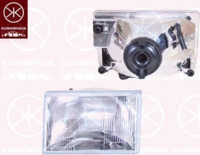 KLOKKERHOLM 32030123 основная фара на JEEP GRAND CHEROKEE I (ZJ)