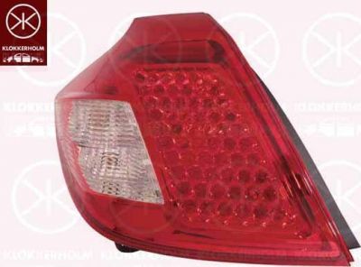 KLOKKERHOLM 32670713 задний фонарь на KIA CEE'D Наклонная задняя часть (ED)