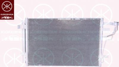 KLOKKERHOLM 3267305102 конденсатор, кондиционер на KIA CEE'D SW (ED)