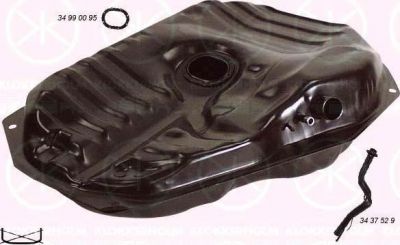 KLOKKERHOLM 3437008 топливный бак на MAZDA 626 II (GC)