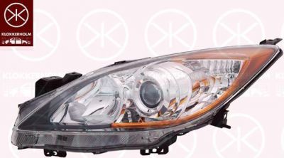 KLOKKERHOLM 34770142 основная фара на MAZDA 3 седан (BL)