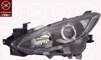 KLOKKERHOLM 34780141 основная фара на MAZDA 3 (BM)