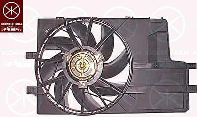KLOKKERHOLM 35052601 вентилятор, охлаждение двигателя на MERCEDES-BENZ A-CLASS (W168)
