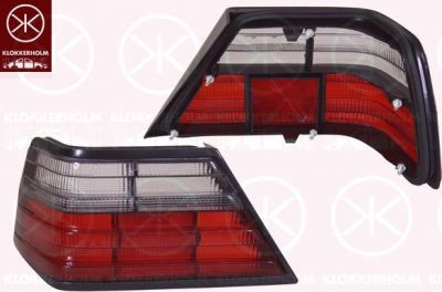 KLOKKERHOLM 35260755 рассеиватель, задний фонарь на MERCEDES-BENZ E-CLASS (W124)
