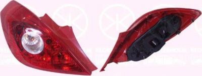 KLOKKERHOLM 50240711 задний фонарь на OPEL CORSA D