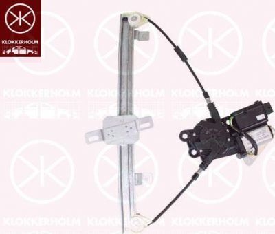 KLOKKERHOLM 50241805 подъемное устройство для окон на OPEL CORSA D