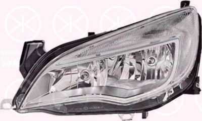 KLOKKERHOLM 50530142 основная фара на OPEL ASTRA J Sports Tourer