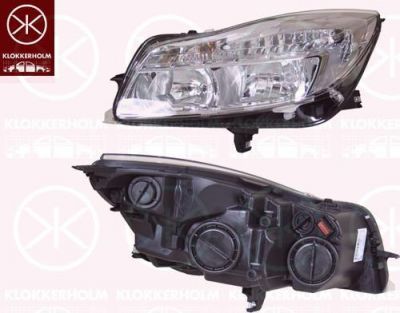 KLOKKERHOLM 50790122A1 основная фара на OPEL INSIGNIA седан