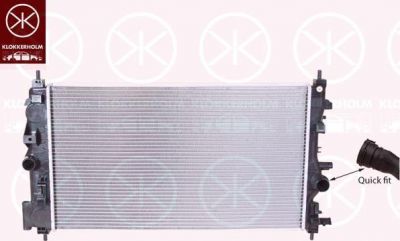 KLOKKERHOLM 5079302591 радиатор, охлаждение двигателя на OPEL INSIGNIA