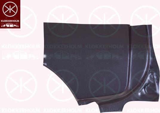 KLOKKERHOLM 5089602 боковина на OPEL VIVARO фургон (F7)