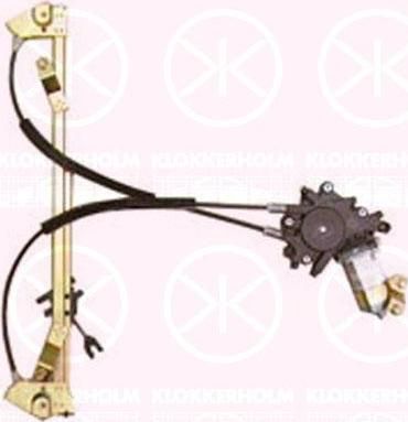 KLOKKERHOLM 55021801 подъемное устройство для окон на PEUGEOT 106 I (1A, 1C)