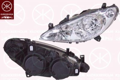 KLOKKERHOLM 55140144A1 основная фара на PEUGEOT 307 (3A/C)