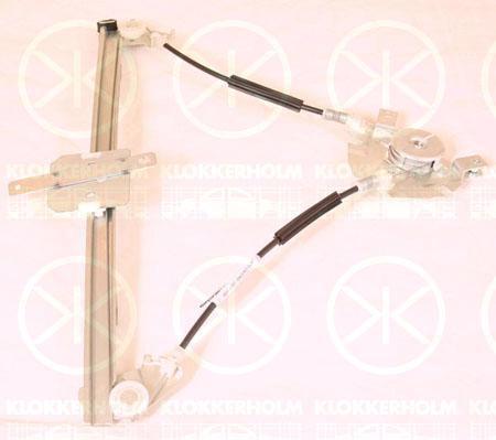 KLOKKERHOLM 55371802 подъемное устройство для окон на PEUGEOT 407 SW (6E_)