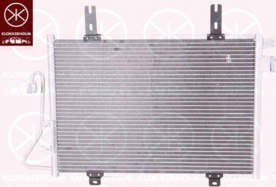 KLOKKERHOLM 6010305221 конденсатор, кондиционер на RENAULT KANGOO (KC0/1_)