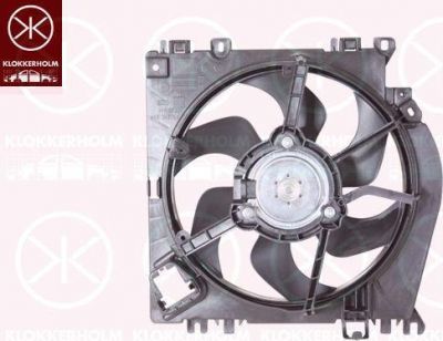 KLOKKERHOLM 60332602 вентилятор, охлаждение двигателя на RENAULT CLIO Grandtour (KR0/1_)