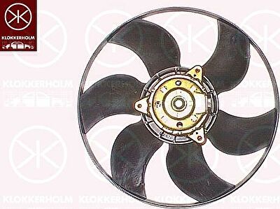 KLOKKERHOLM 60412602 вентилятор, охлаждение двигателя на RENAULT MEGANE II (BM0/1_, CM0/1_)