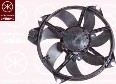 KLOKKERHOLM 60432601 вентилятор, охлаждение двигателя на RENAULT MEGANE III Наклонная задняя часть (BZ0_)