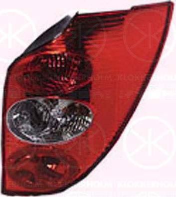 KLOKKERHOLM 60550716 задний фонарь на RENAULT LAGUNA II Grandtour (KG0/1_)