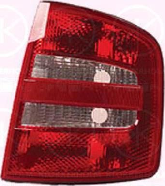 KLOKKERHOLM 75140724 задний фонарь на SKODA FABIA Combi (6Y5)