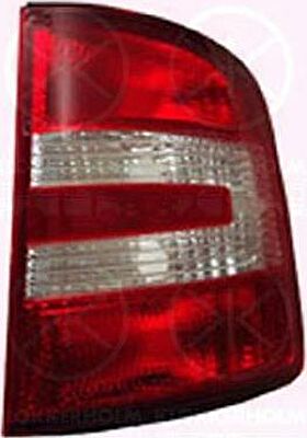 KLOKKERHOLM 75140726 задний фонарь на SKODA FABIA Combi (6Y5)