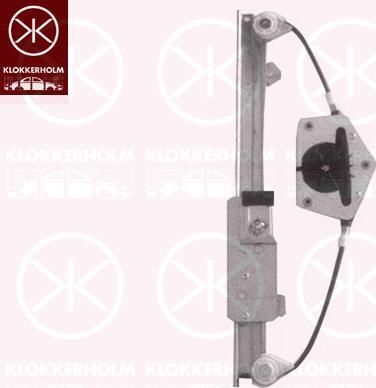 KLOKKERHOLM 75141903 подъемное устройство для окон на SKODA FABIA Combi (6Y5)