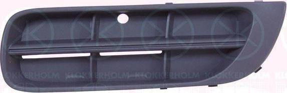 KLOKKERHOLM 7515911A1 решетка вентилятора, буфер на SKODA ROOMSTER Praktik (5J)