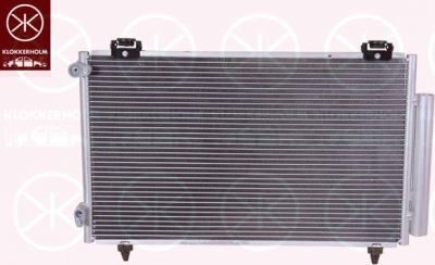 KLOKKERHOLM 8116305286 конденсатор, кондиционер на TOYOTA COROLLA Verso (ZDE12_, CDE12_)