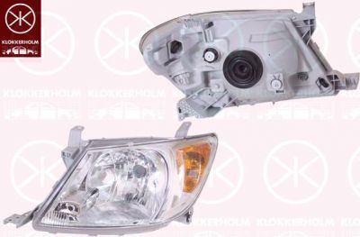 KLOKKERHOLM 81270143 основная фара на TOYOTA HILUX III пикап (KUN_, TGN_, LAN_, GGN_)