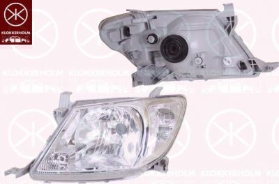 KLOKKERHOLM 81270148 основная фара на TOYOTA HILUX III пикап (KUN_, TGN_, LAN_, GGN_)