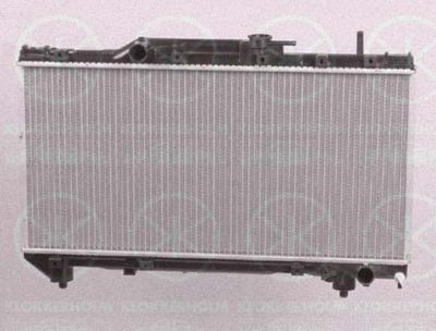 KLOKKERHOLM 8143302163 радиатор, охлаждение двигателя на TOYOTA CARINA E седан (_T19_)