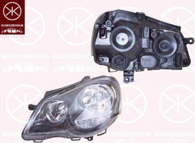 KLOKKERHOLM 95060153 основная фара на VW POLO (9N_)