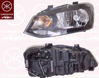 KLOKKERHOLM 95070124A1 основная фара на VW POLO (6R, 6C)