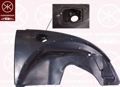 KLOKKERHOLM 9512382 внутренняя часть крыла на VW KAEFER кабрио (15)
