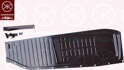 KLOKKERHOLM 9513753A1 днище кузова на VW KAEFER кабрио (15)