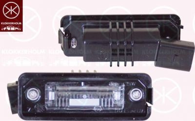 KLOKKERHOLM 95400850 фонарь освещения номерного знака на VW PASSAT (3C2)