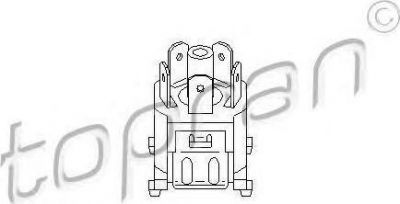 KLOKKERHOLM 9540941 носитель, буфер на VW PASSAT Variant (3C5)