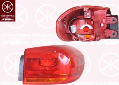 KLOKKERHOLM 95480716 задний фонарь на VW TIGUAN (5N_)